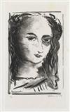 MAURICE DE VLAMINCK Two lithographs.